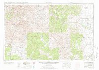 Durango 1945 topographic map preview