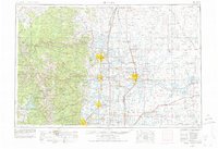 Greeley 1954 topographic map thumbnail