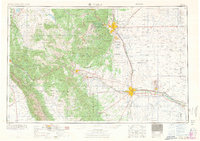 Pueblo 1966 topographic map thumbnail