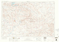 Vernal 1954 topographic map preview