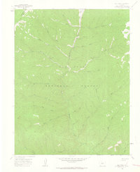 Elk Creek 1960 topographic map thumbnail