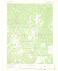 Elkhorn Mountain 1962 topographic map thumbnail