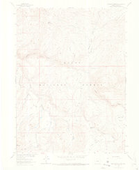 Elkhorn Mountain 1962 topographic map thumbnail