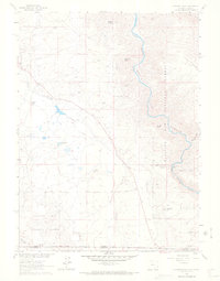 Elkhorn Point 1961 topographic map thumbnail