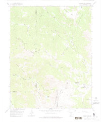 Elwood Pass 1966 topographic map thumbnail