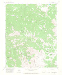 Elwood Pass 1966 topographic map thumbnail