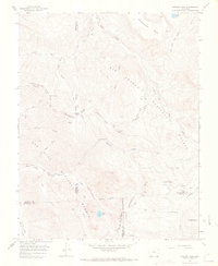 Elwood Pass 1966 topographic map thumbnail