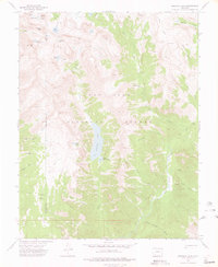 Emerald Lake 1973 topographic map thumbnail