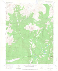 Engineer Mountain 1960 topographic map thumbnail