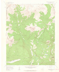 Engineer Mountain 1960 topographic map thumbnail