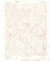 Engineer Mountain 1960 topographic map thumbnail