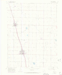 Eaton 1960 topographic map thumbnail