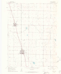 Eaton 1960 topographic map thumbnail