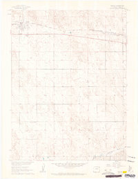 Eckley 1961 topographic map thumbnail