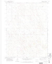 Eckley NE 1971 topographic map thumbnail