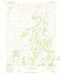 Elbert 1970 topographic map thumbnail