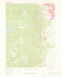 Eldorado Springs 1965 topographic map thumbnail