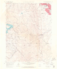 Eldorado Springs 1965 topographic map thumbnail