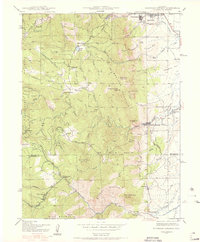 Eldorado Springs 1942 topographic map thumbnail