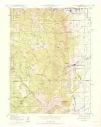 Eldorado Springs 1942 topographic map thumbnail