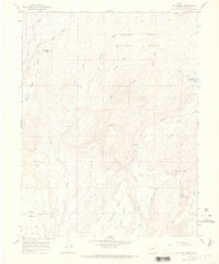 Dry Creek 1965 topographic map thumbnail