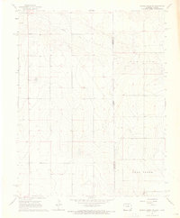 Durkee Creek NE 1966 topographic map thumbnail