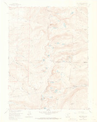 East Portal 1958 topographic map thumbnail