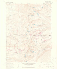 East Portal 1958 topographic map thumbnail