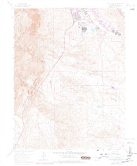Cheyenne Mountain 1961 topographic map thumbnail