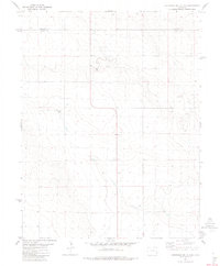 Cheyenne Wells 3 SE topographic map thumbnail