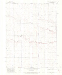 Cheyenne Wells 4 NE topographic map thumbnail