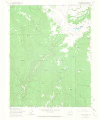Chris Mountain 1964 topographic map thumbnail