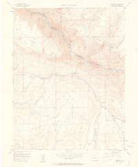 Cimarron 1956 topographic map preview