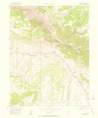 Cimarron 1956 topographic map preview