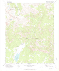 Cimarrona Peak 1973 topographic map thumbnail