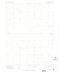 Clarkville NE 1971 topographic map thumbnail