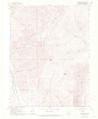 Cement Mountain 1961 topographic map thumbnail