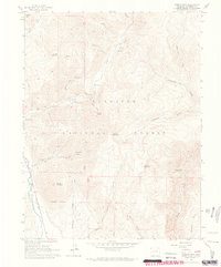 Cement Mountain 1961 topographic map thumbnail