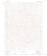Center Mountain 1963 topographic map thumbnail