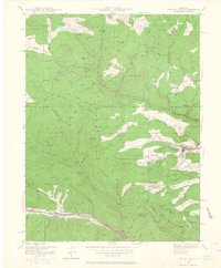 Central City 1942 topographic map thumbnail