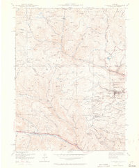 Central City 1942 topographic map thumbnail