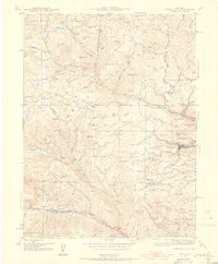 Central City 1942 topographic map thumbnail