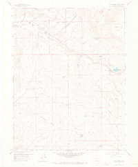 Cerro Summit 1957 topographic map thumbnail