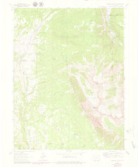 Chair Mountain 1963 topographic map thumbnail