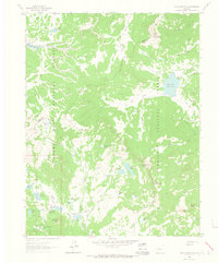 Chalk Mountain 1961 topographic map thumbnail