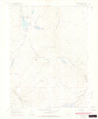 Chambers Lake 1962 topographic map thumbnail