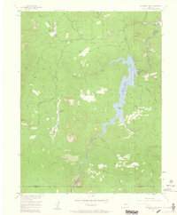 Cheesman Lake 1956 topographic map thumbnail