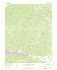 Carracas 1954 topographic map thumbnail