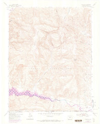 Carracas 1954 topographic map thumbnail