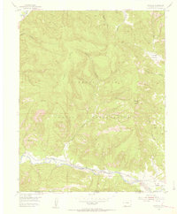 Carracas 1954 topographic map thumbnail